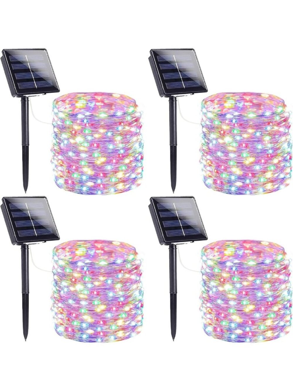 Extra-Long 400 LED Solar Fairy String Lights - Waterproof Twinkle Lights for